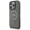 Guess GUHMP16LHFGEREK iPhone 16 Pro 6.3 czarny/black hardcase IML Glitter Circle MagSafe